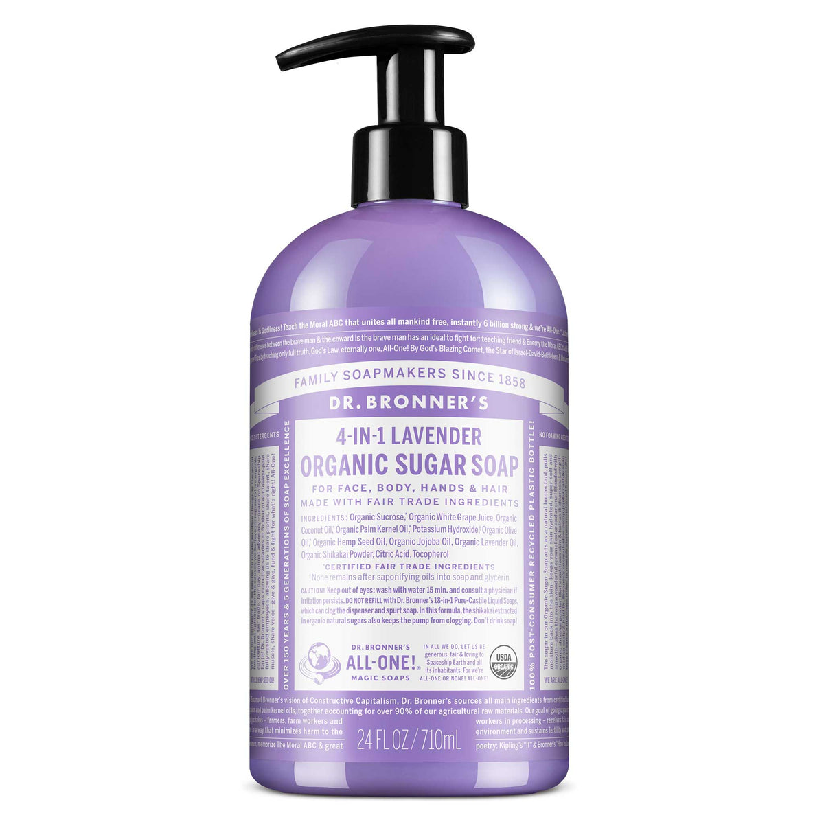 Lavender  Organic Sugar Soaps Everyday Care