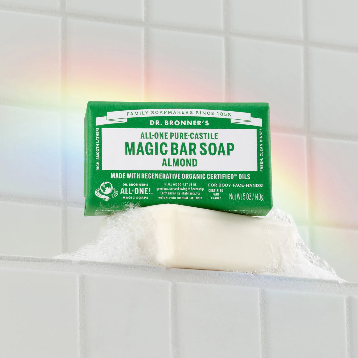 Almond  PureCastile Magic Bar Soap Everyday Care