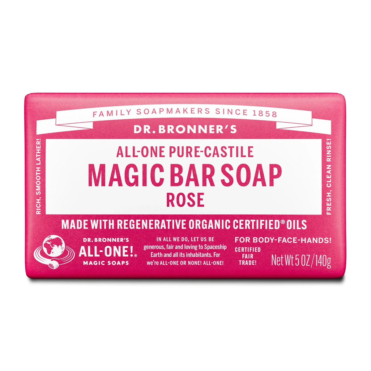 Rose - Pure-Castile Magic Bar Soap product image 1