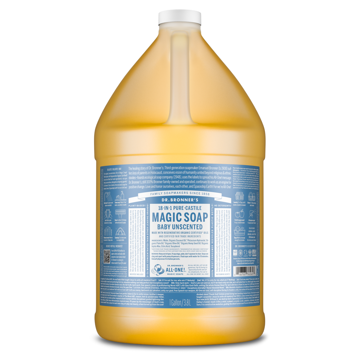 Unscented  PureCastile Magic Soap Everyday Care
