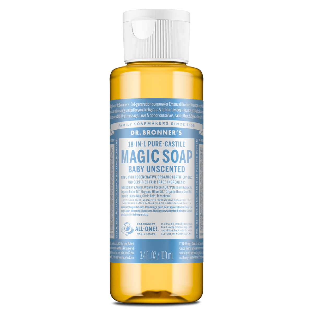 Unscented  PureCastile Magic Soap Everyday Care