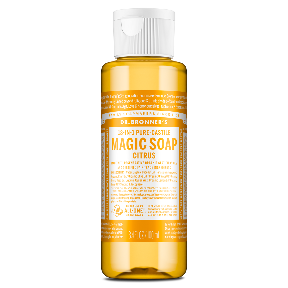 Citrus  PureCastile Magic Soap Everyday Care