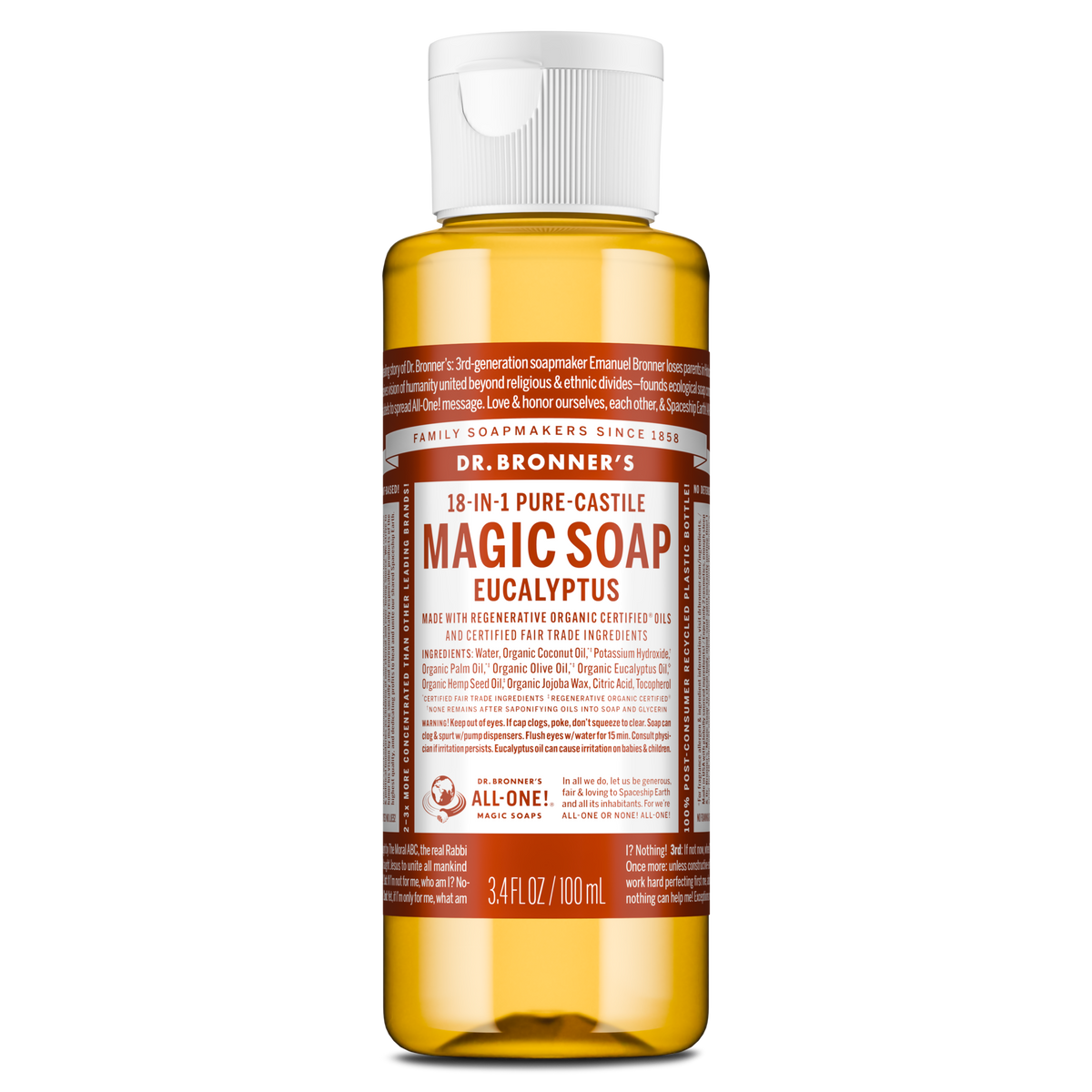 Eucalyptus  PureCastile Magic Soap Everyday Care