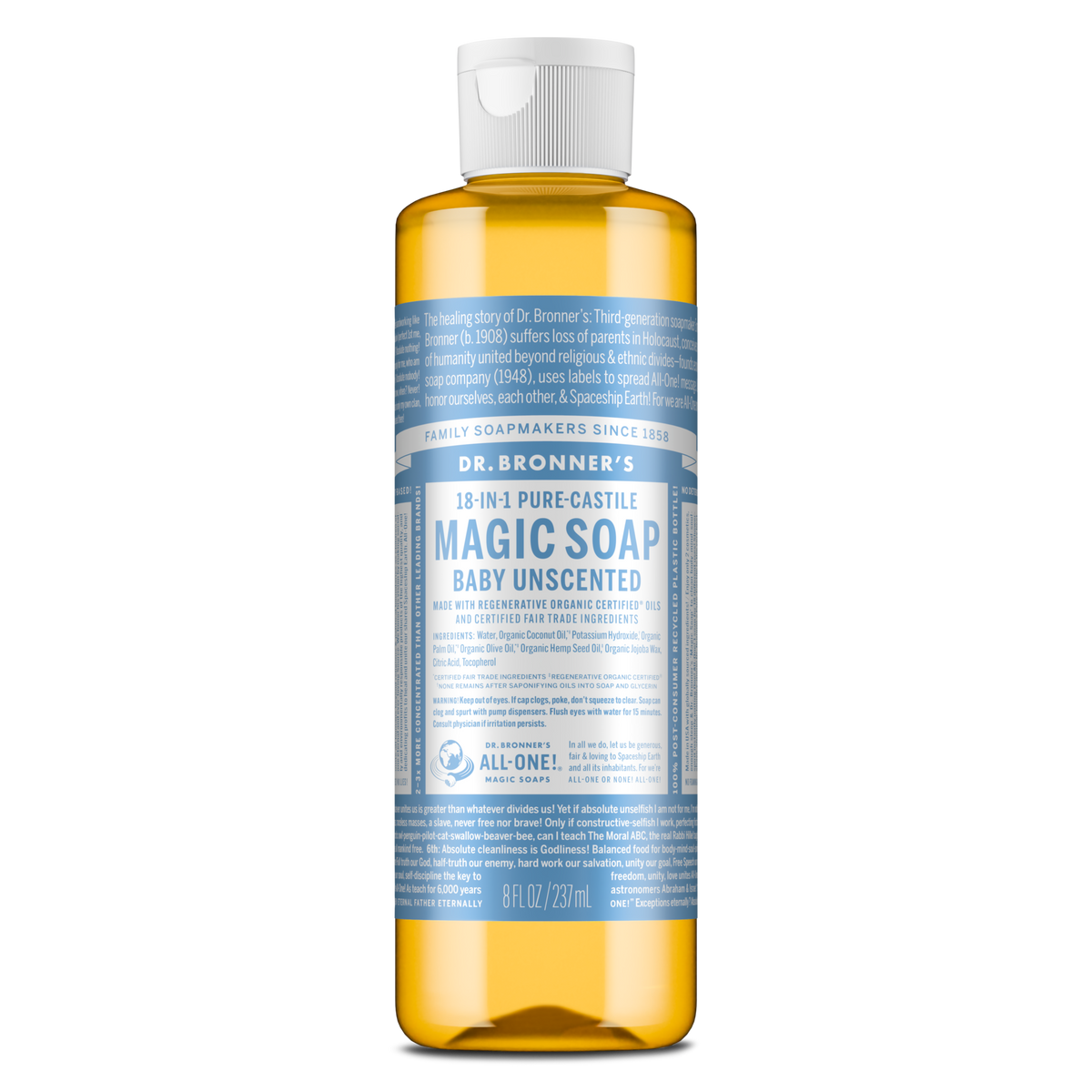 Unscented  PureCastile Magic Soap Everyday Care