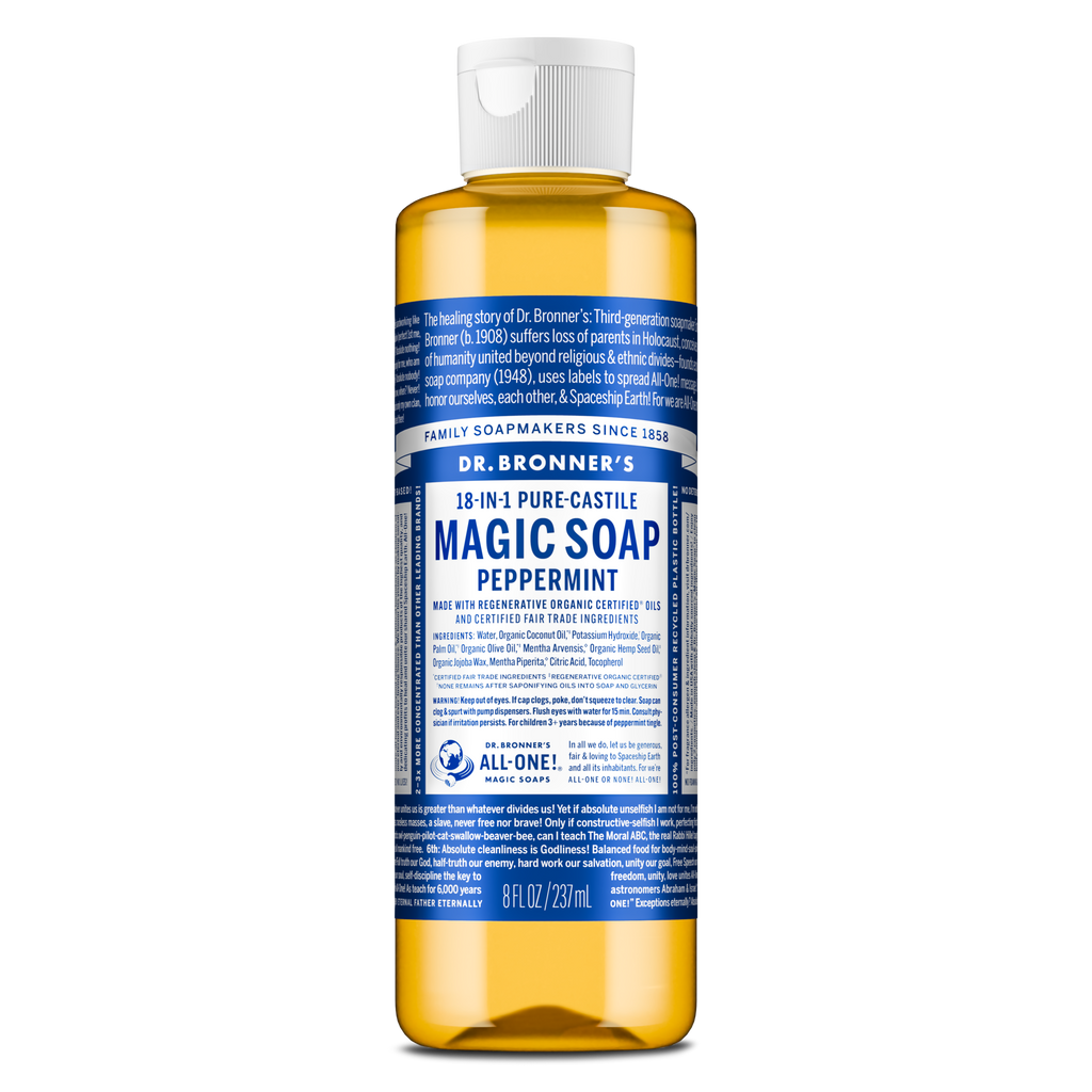 Peppermint  PureCastile Magic Soap Everyday Care